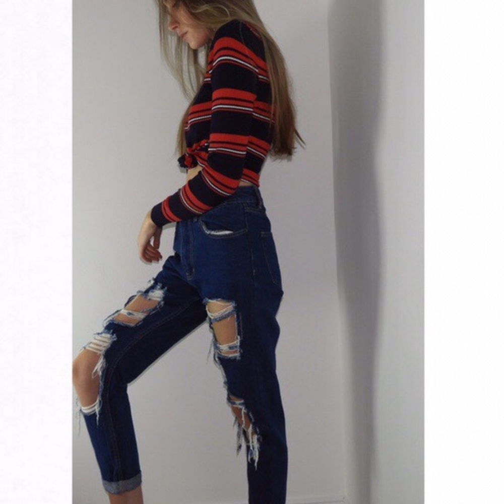 Ripped jeans